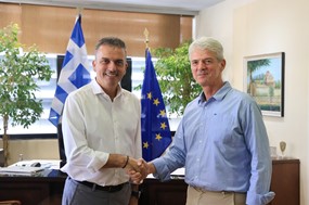 Στον Δήμαρχο Λαρισαίων ο Συντονιστής Πολιτικής Προστασίας της Περιφέρειας Θεσσαλίας